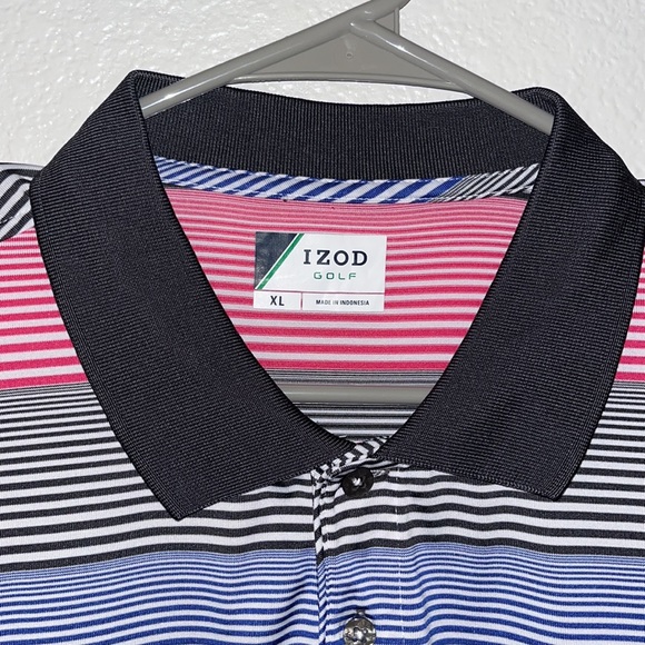 Izod Other - EUC—Men’s Izod Golf Striped Shirt—XL